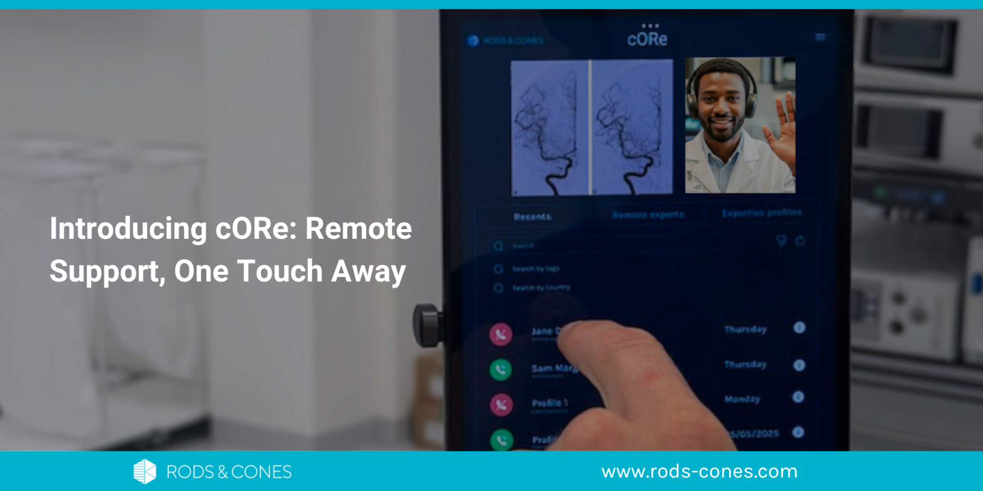 Introducing cORe: Remote Support, One Touch Away