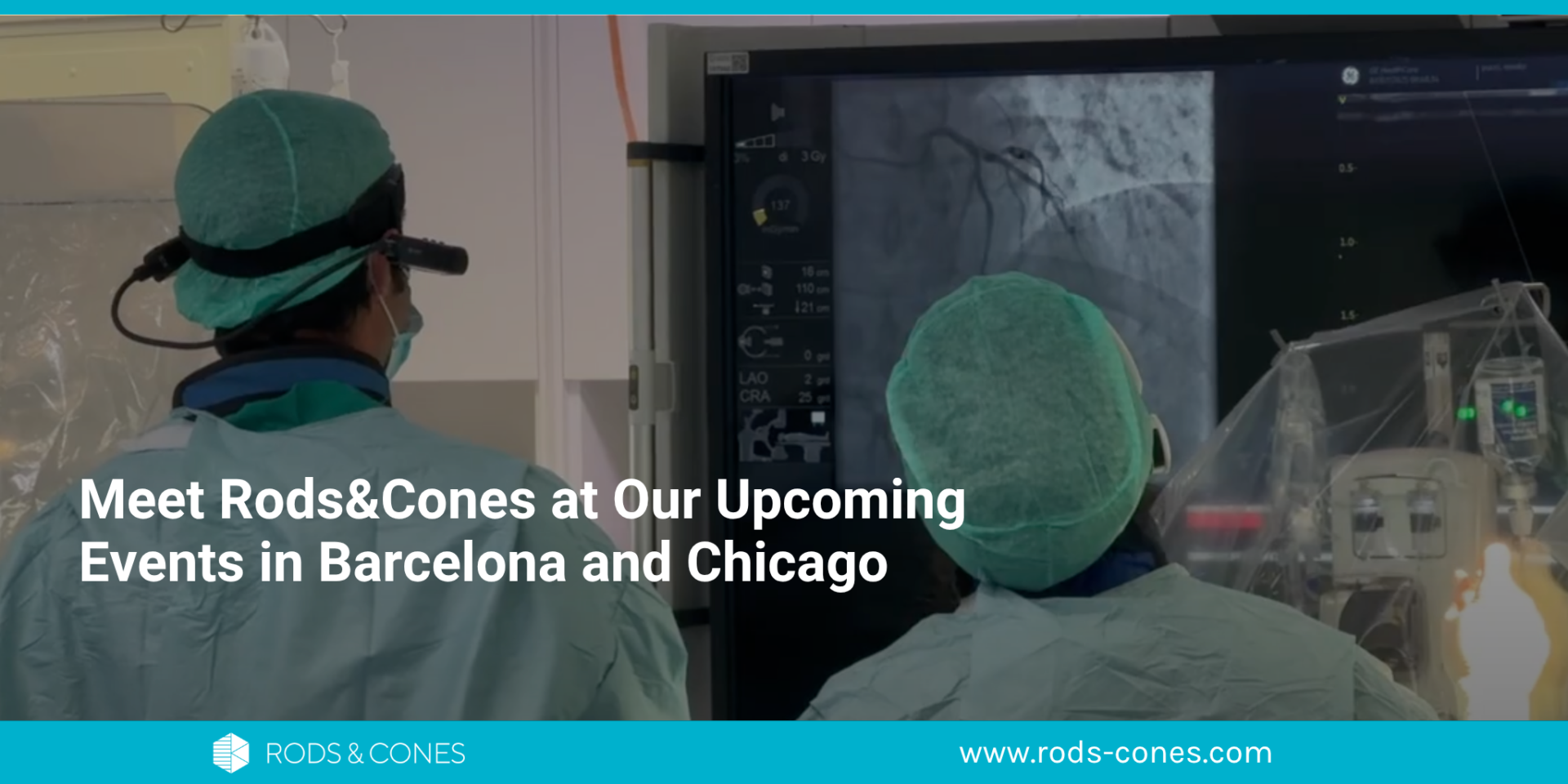 Meet Rods&Cones at Our Upcoming Events in Barcelona and Chicago