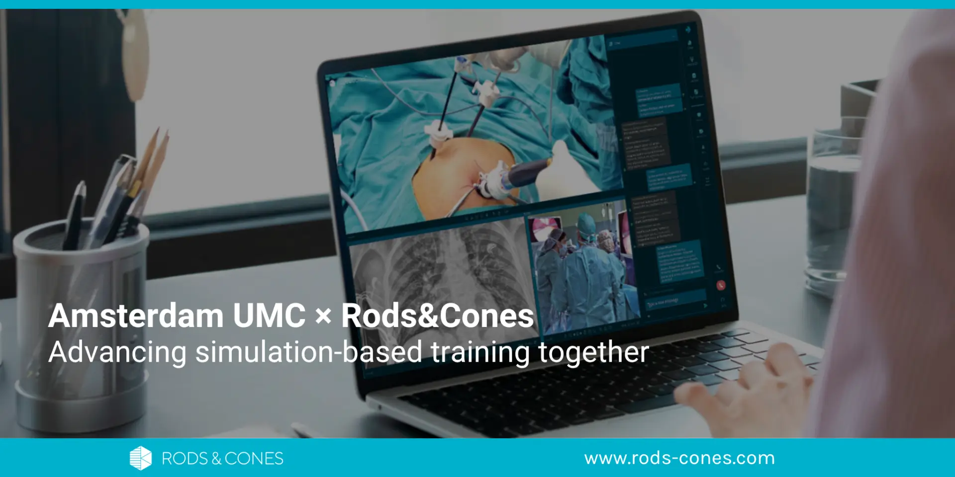 Amsterdam UMC and Rods&Cones collaborate to advance simulation-based training